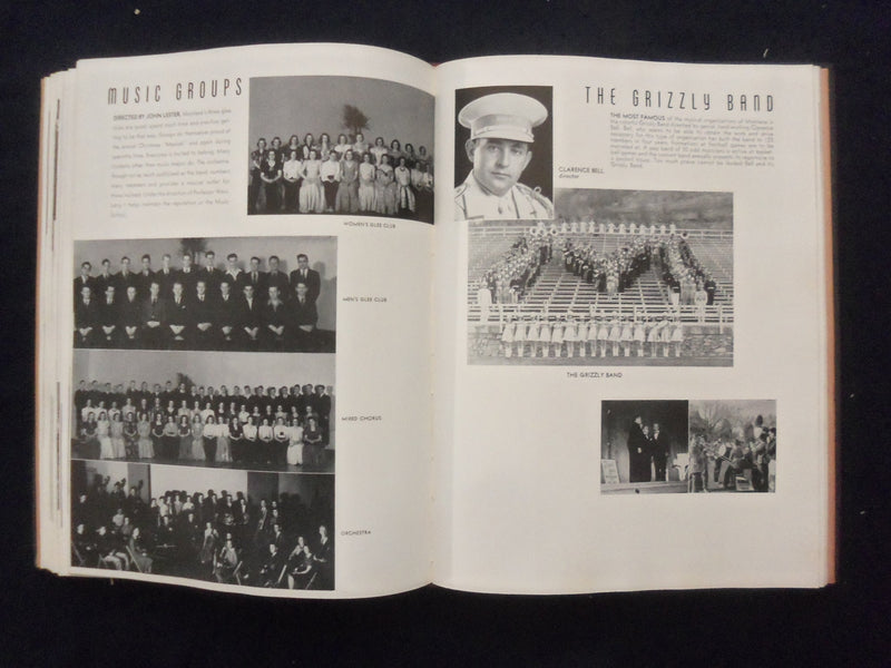 1941 THE SENTINAL MONTANA STATE UNIVERSITY YEARBOOK -MISSOULA, MONTANA - YB 3294