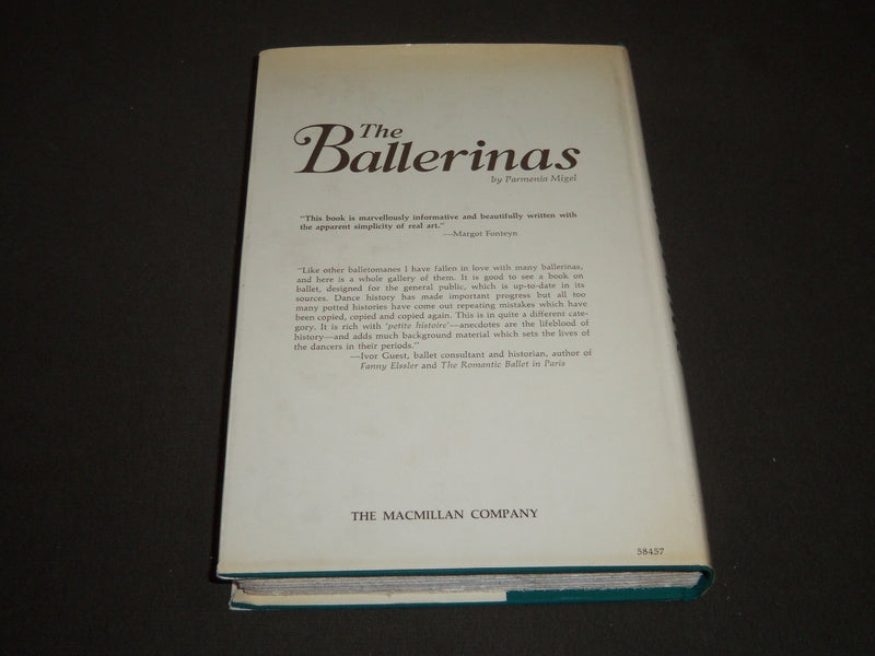 1972 THE BALLERINAS FROM THE COURT OF LOUIS XIV TO PAVLOVA BY MIGEL- KD 3876