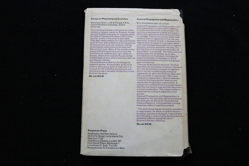 1965 SEX DETERMINATION HARDCOVER BOOK BY GUIDO GACCI - KD 9767