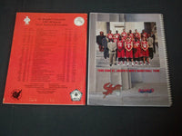 1987 & 1999 ST. JOSEPH'S UNIVERSITY BASKETBALL MEDIA GUIDES - LOT OF 2 - O 3095