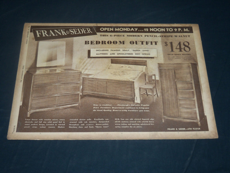 1943 SEPT 26 THE PITTSBURGH PRESS SUNDAY ROTO SECTION - INGRID BERGMAN - NP 4573
