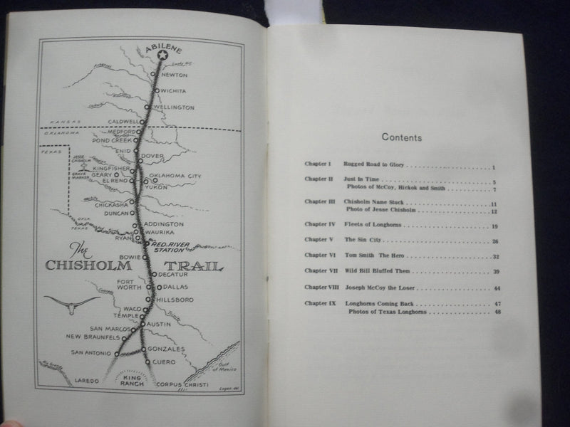 1967 MIRACLE OF THE CHISHOLM TRAIL BY HENRY B. JAMESON SOFTCOVER BOOK - J 9613