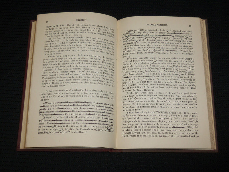 1928 A CIVIL SERVICE MANUAL BY JOSEPH A. EWART - VOLUME 20 - BOSTON - KD 7429
