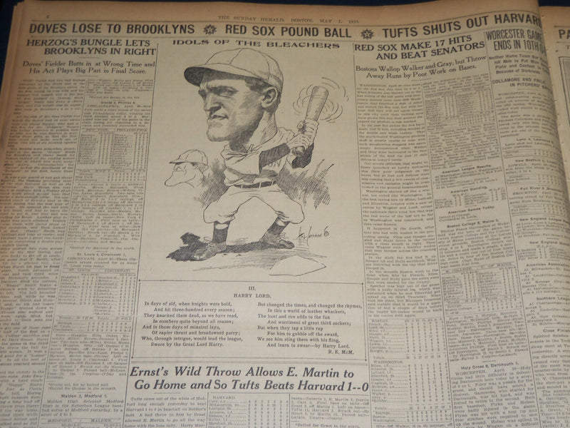 1910 MAY 1 THE BOSTON HERALD - JOHN L. WRITES ABOUT JEFFRIES & JOHNSON - BH 362