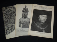 1959-1960 CLEVELAND ART MUSEUM BULLETIN LOT OF 3 ISSUES - J 9073