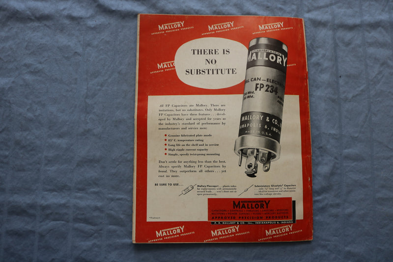 1955 APRIL RADIO & TELEVISION NEWS MAGAZINE - SCINTILLATION COVER - ST 1005Q