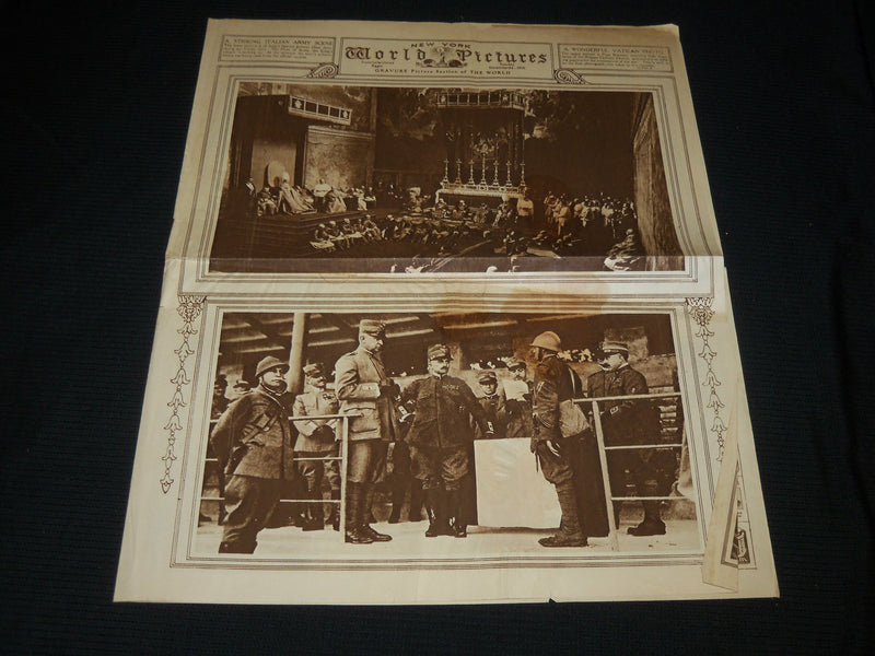 1918 NEW YORK WORLD PICTURES GRAVURE SECTIONS LOT OF 3 - NICE PHOTOS - NP 2965B