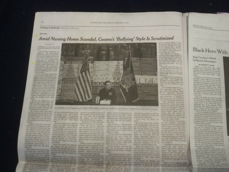 2021 FEBRUARY 22 NEW YORK TIMES -PLEA FOR BACKUP FACED CONFUSION AS RIOT BLEW UP