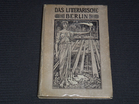 1800'S DAS LITTERARISCHE BERLIN GERMAN BOOK BY GUSTAV DAHMS - KD 6494G