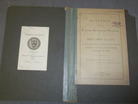 1885 BULLETIN OF THE CHICAGO ACADEMY OF SCIENCES - BOULDER CLAYS - J 4887