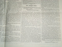 1865 JANUARY 19 NEW YORK TIMES NEWSPAPER - FORT FISHER CAPTURED - NP 3986