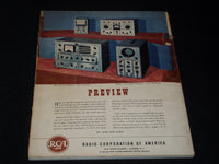 1945 AUGUST RADIO NEWS MAGAZINE - STANDARD TRANSFORMER CO. FRONT COVER - E 5179