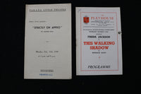 1947-1949 LONDON THEATRE PROGRAMS - LOT OF 22 - K 1822