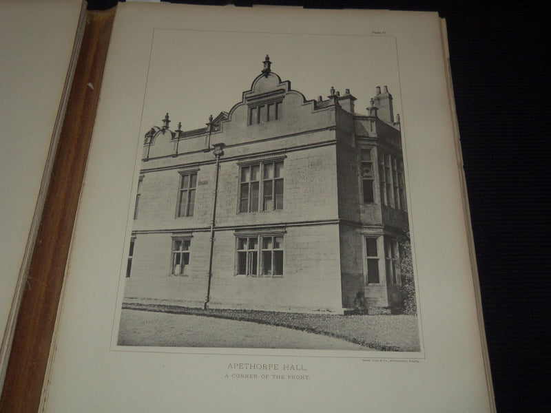 1894 ARCHITECTURE OF THE RENAISSANCE IN ENGLAND VOLUME NO. 1 - NICE PLATES - #46
