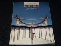 1988 SEPTEMBER ARCHITECTURAL RECORD MAGAZINE - SCHOOLS FRONT COVER - E 952