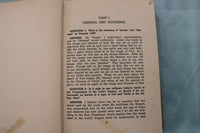 1944 WHAT'S THE ANSWER HARDCOVER BOOK BY DR. H. A. IRONSIDE - KD 9631