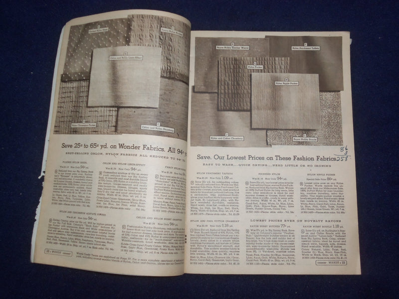 1954 MONTGOMERY WARD JUNE-JULY SALE BOOK CATALOG-SOFTCOVER -KANSAS CITY - J 9318