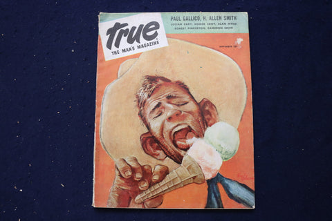1946 SEPTEMBER TRUE, MAN'S MAGAZINE - GEORGE PETTY PIN-UP - E 12990