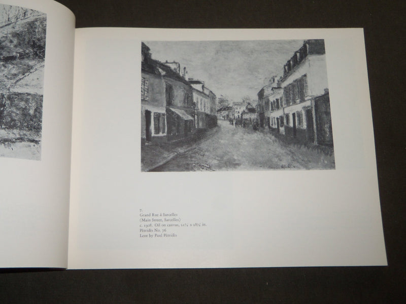 1963 MAURICE UTRILLO EXHIBITION OF PAINTINGS CARNEGIE INSTITUTE CATALOG- KD 5089