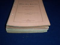 1878-1886 ILLINOIS STATE LABORATORY OF NATURAL HISTORY BULLETIN LOT OF 7- O 1691