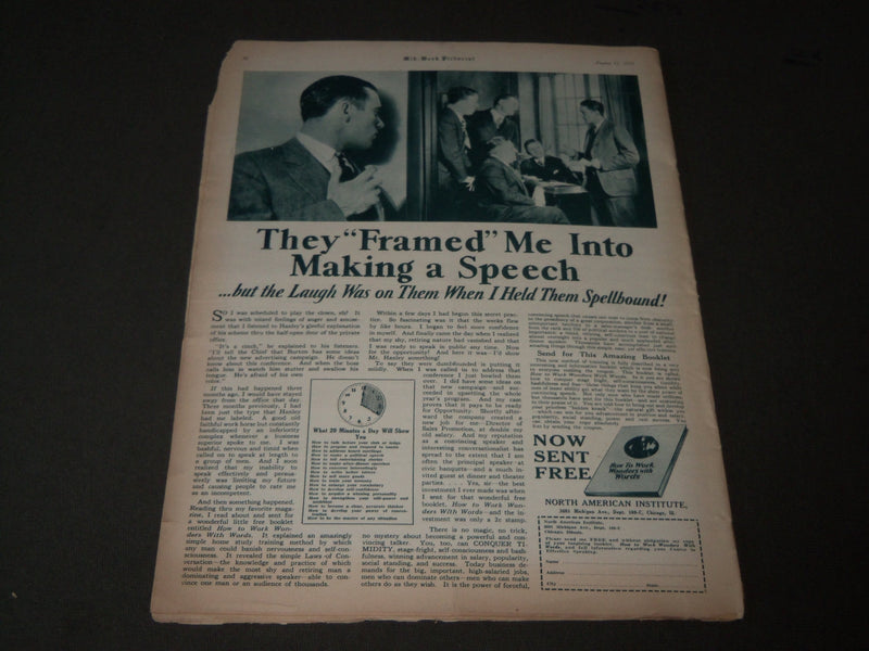 1931 AUGUST 15 MID-WEEK PICTORIAL MAGAZINE SECTION - MR & MRS. LINDBERGH- J 3249
