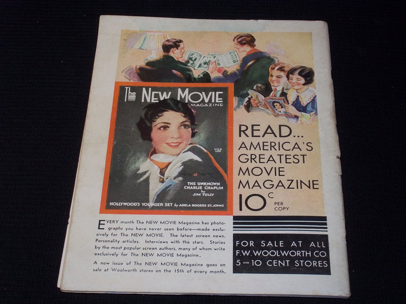 1930 VOL. 1 #1 THE NEW MOVIE ALBUM MAGAZINE - GREATA GARBO FRONT COVER - E 6368