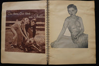 1930'S MOVIE STARS SCRAPBOOK - ANN SHERIDAN - SONJA HENIE - E 24957