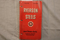 1949-1950 RYERSON STEELS CATALOG - JOSEPH T. RYERSON & SON INC. - K 3451