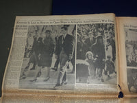1963 NOVEMBER 26 THE NEW YORK TIMES - KENNEDY LAID TO REST IN ARLINGTON- NP 2998