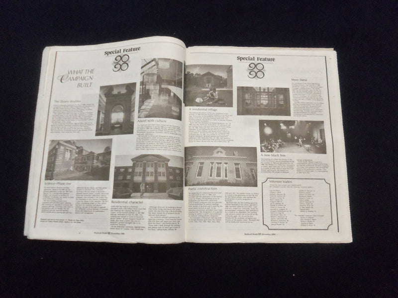 1990-1992 BUCKNELL WORLD NEWSPAPER - LOT OF 3 - NP 6217