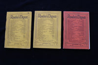 1932-1938 READERS DIGEST MAGAZINE - LOT OF 14 - O 3671