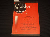 1934 MARCH GOLDEN BOOK MAGAZINE - HAWTHORNE - HARTE - COWARD - K 1006