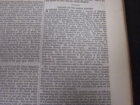 1862 SATURDAY REVIEW 2 BOUND VOLUMES - COMPLETE YR- PUBLISHED IN LONDON - R 1084