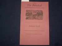 1958 AUTUMN THE PERIODICAL MAGAZINE - OXFORD UNIVERSITY PRESS - J 9760