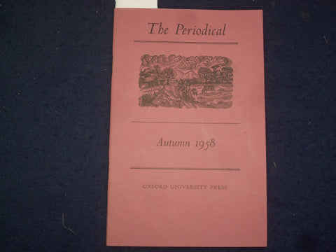 1958 AUTUMN THE PERIODICAL MAGAZINE - OXFORD UNIVERSITY PRESS - J 9760