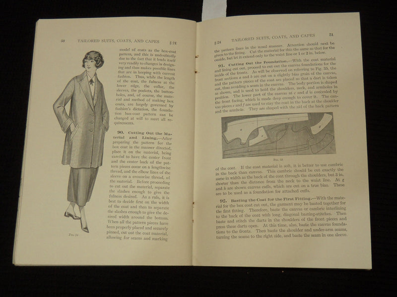 1923 WOMAN'S INSTITUTE OF DOMESTIC ARTS & SCIENCES - TAILORED SUITS - K 2125