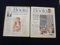 1997-1998 THE PHILADELPHIA INQUIRER SUNDAY BOOKS SECTION - LOT OF 14 - NP 6219