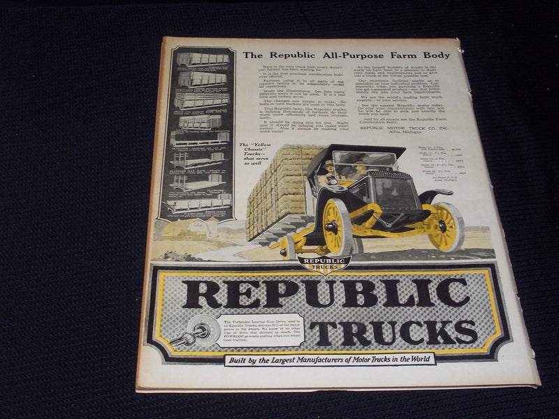 1919 JULY 19 THE COUNTRY GENTLEMAN MAGAZINE ILLUSTRATED COVER ART - E 2836