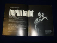 1980 BERLIN BALLET PROGRAM - DEUTSCHE OPER BERLIN - NUREYEV - J 5109