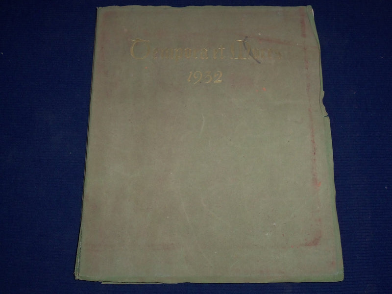 1932 TEMPORA ET MORES OAKLAND GIRLS SCHOOL YEARBOOK - PLAINFIELD NJ - YB 486
