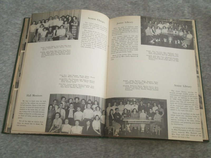 1950 EATONIAN EATON RAPIDS HIGH SCHOOL YEARBOOK - EATON RAPIDS, MI - YB 2572