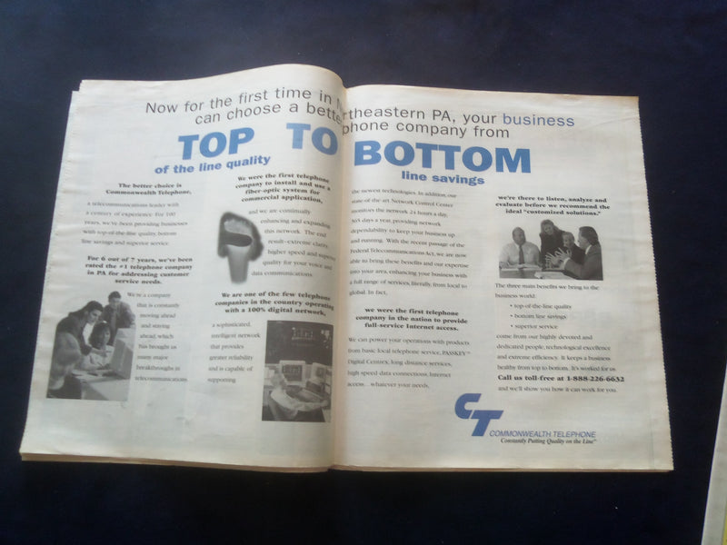 1997 APRIL NORTHEAST PENNSYLVANIA BUSINESS JOURNAL - SCRANTON, PA - NP 6193
