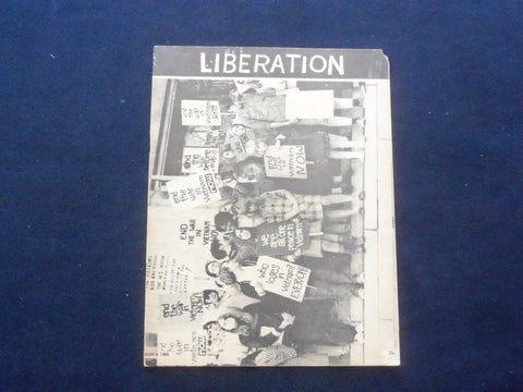 1966 MARCH LIBERATION MAGAZINE -POVERTY AND THE FEDERAL GOVERNMENT - J 9752
