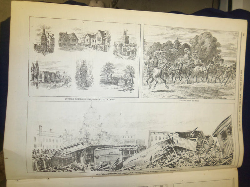1887 AUGUST 19 THE DAILY GRAPHIC NEWSPAPER - BUDDHISM IN BURMAH - NT 7663