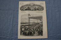 1875 JUNE 19 L'UNIVERS ILLUSTRE - REVUE A LONGCHAMP - FRENCH - NP 8563