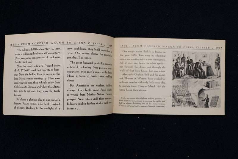 1937 FROM COVERED WAGON TO CHINA CLIPPER-SOFTCOVER-JOHN HANCOCK INS. CO.- K 1620