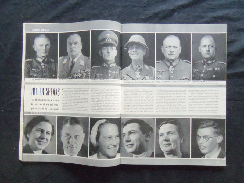 1942 OCTOBER 12 LIFE MAGAZINE - CALIFORNIA WAR WORKER - L 308
