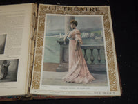 1903 JULY-DECEMBER LE THEATRE MAGAZINE BOUND VOLUME - 12 ISSUES - KD 2657E