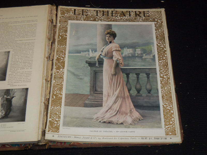 1903 JULY-DECEMBER LE THEATRE MAGAZINE BOUND VOLUME - 12 ISSUES - KD 2657E