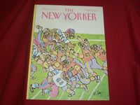 1985 SEPTEMBER 23 NEW YORKER MAGAZINE FRONT COVER ONLY - GREAT ART FOR FRAMING